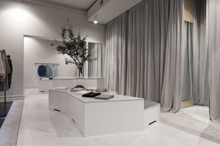 Шторы Минимализм в интерьере