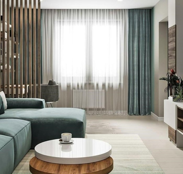 Стильный интерьер гостиной