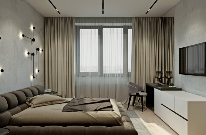 Декор штор Минимализм