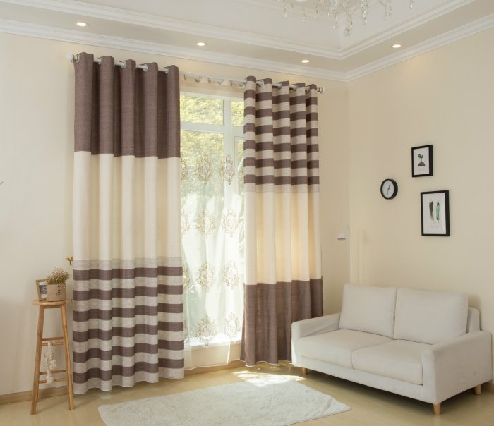 Креативные шторы в спальню