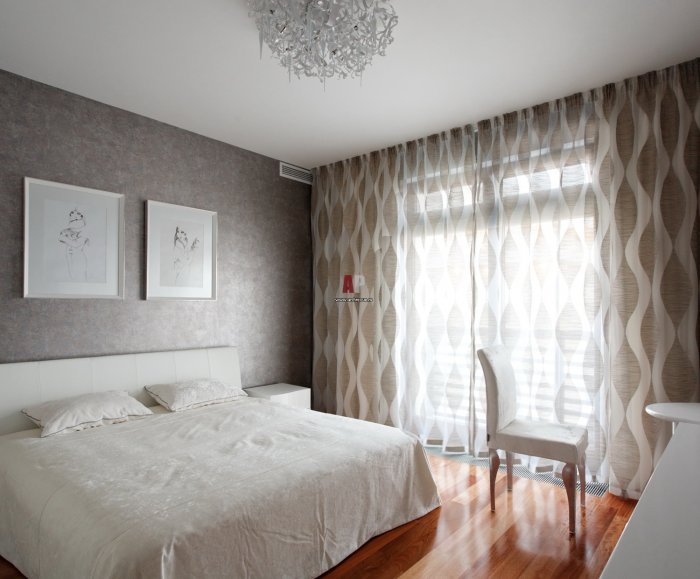 Спальня 16 кв м в стиле Минимализм