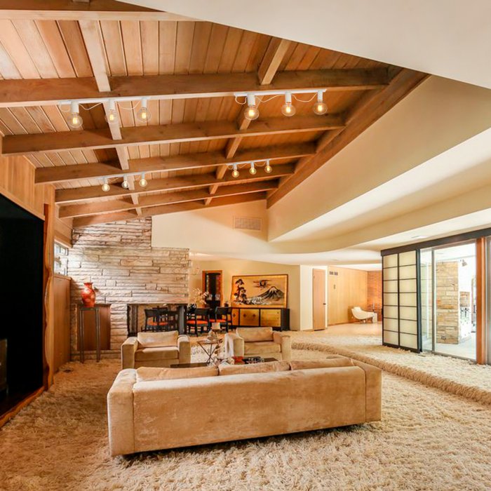 Современные деревянные потолки