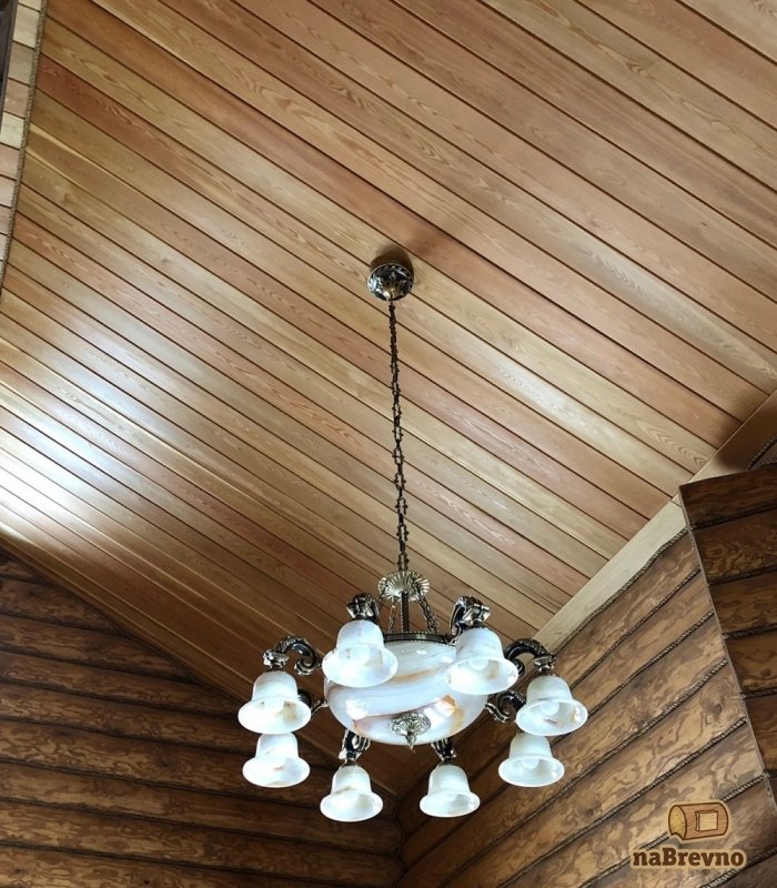 Люстра в деревянный дом