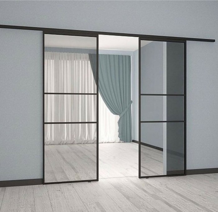 Алюминиевые перегородки профиль Дорс