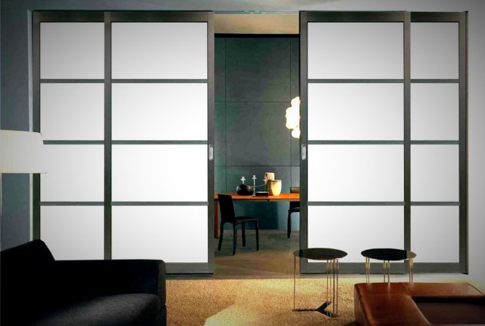 Раздвижные перегородки Мистраль