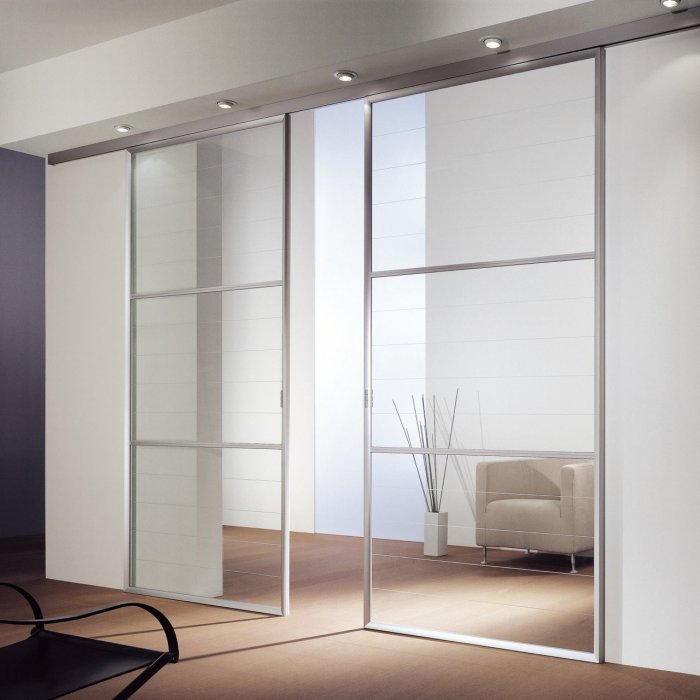 Межкомнатная перегородка Квадро профиль