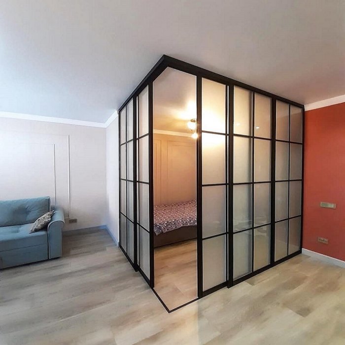 Межкомнатные перегородки раздвижные лофт