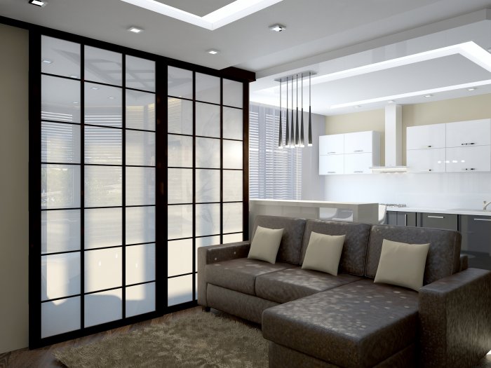 Раздвижная перегородка орман