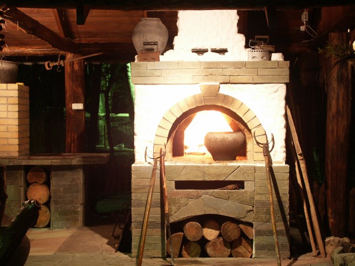 Старая русская печь