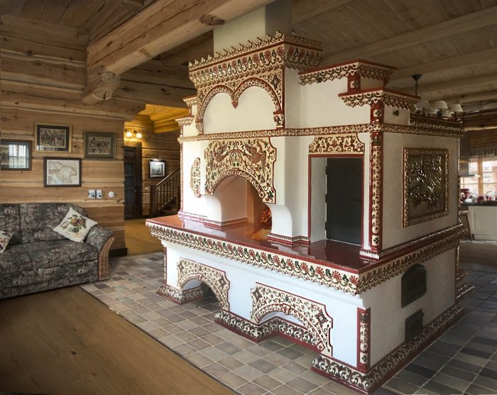 Красивые печи