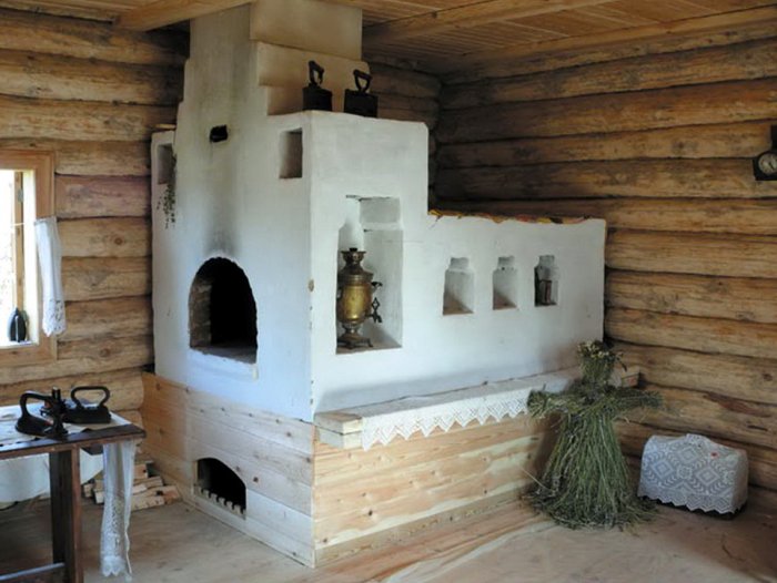 Печь старинная