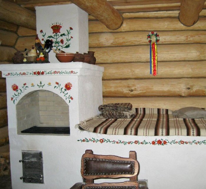 Деревенская печь