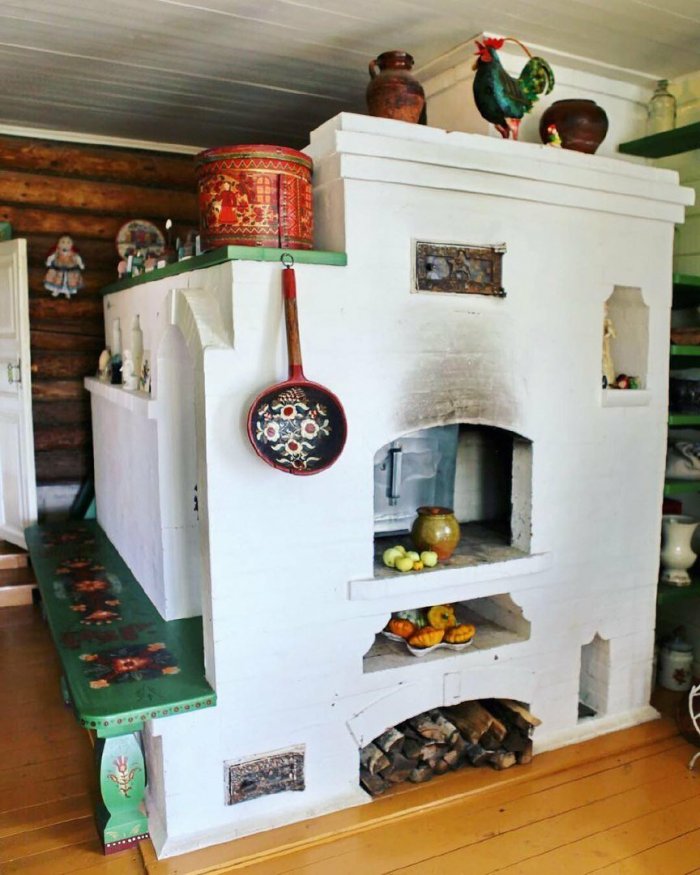 Деревенская печь