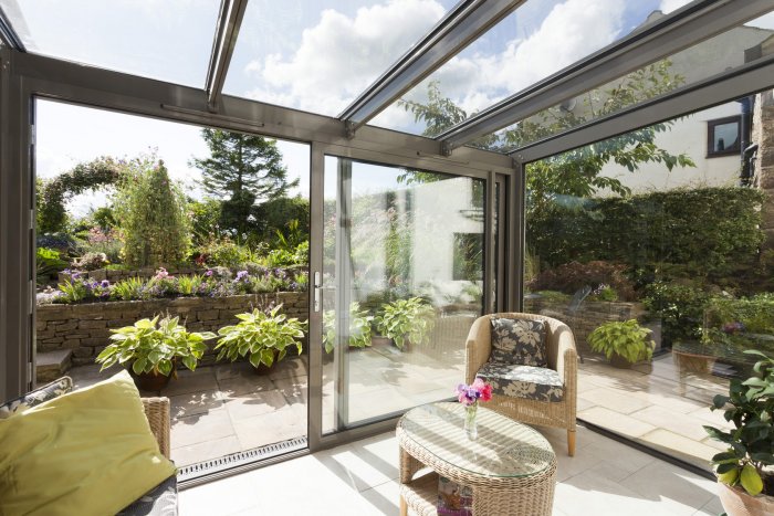 Раздвижные окна для террасы