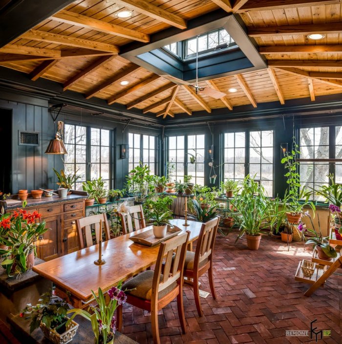 Зимний сад в доме