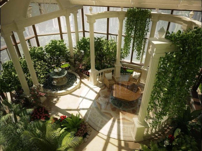 Оранжерея в доме