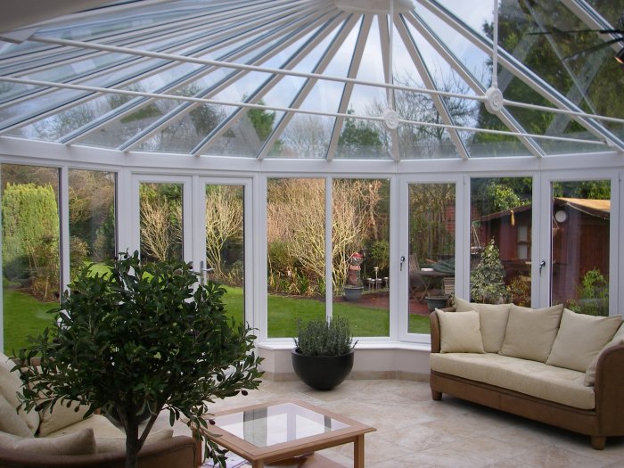 Веранда зимний сад