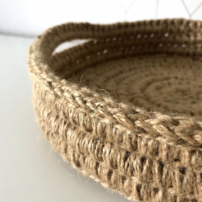 Корзинки из джута