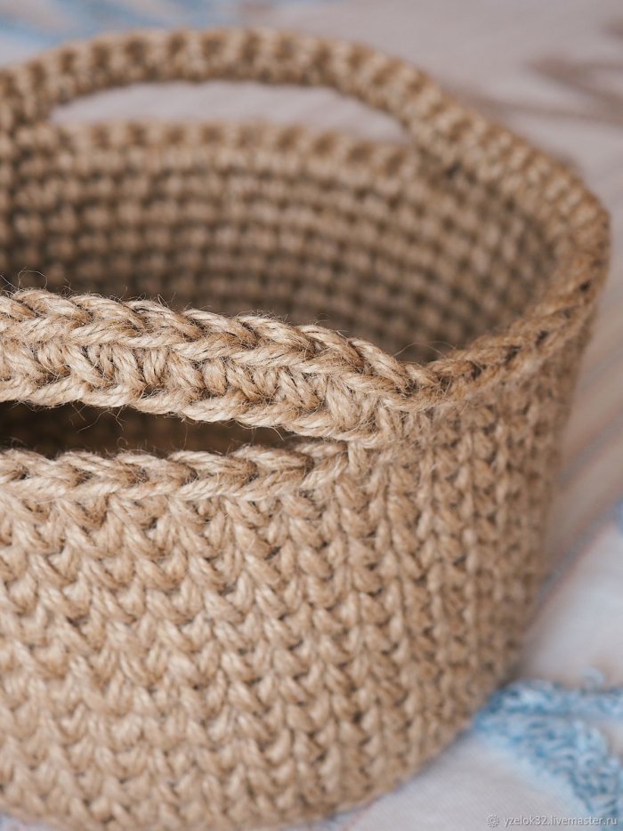 Трикотажные корзинки
