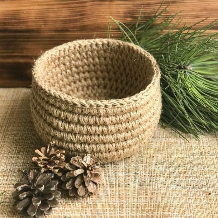 Жгутовые корзинки