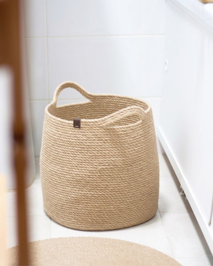 Корзина из джута икеа