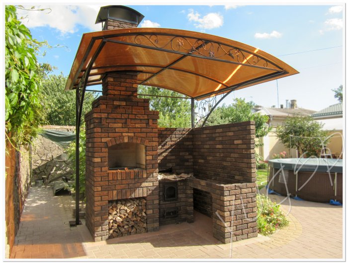 Навес для мангала