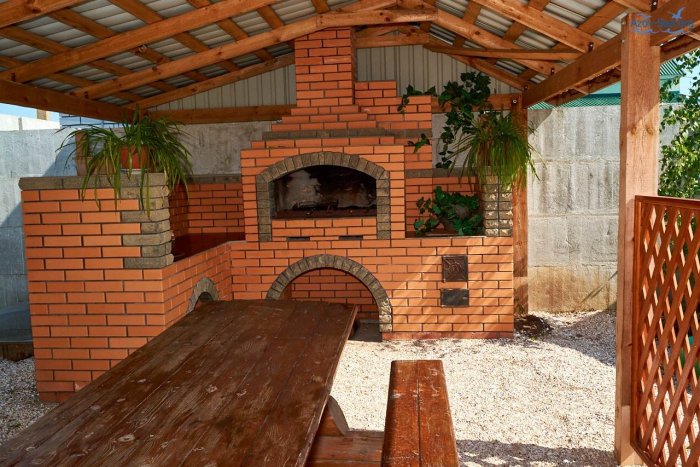 Навес для барбекю