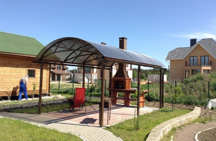 Навес для мангала