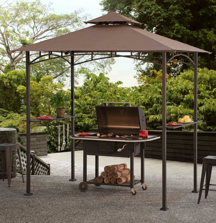 Навес для барбекю