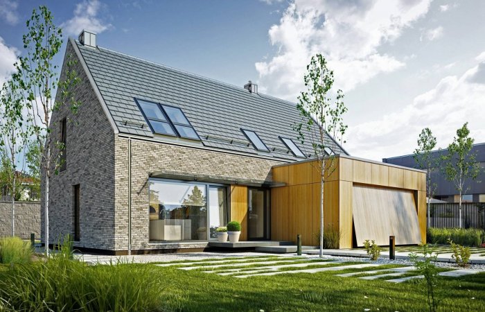 Дом барнхаус 43кв