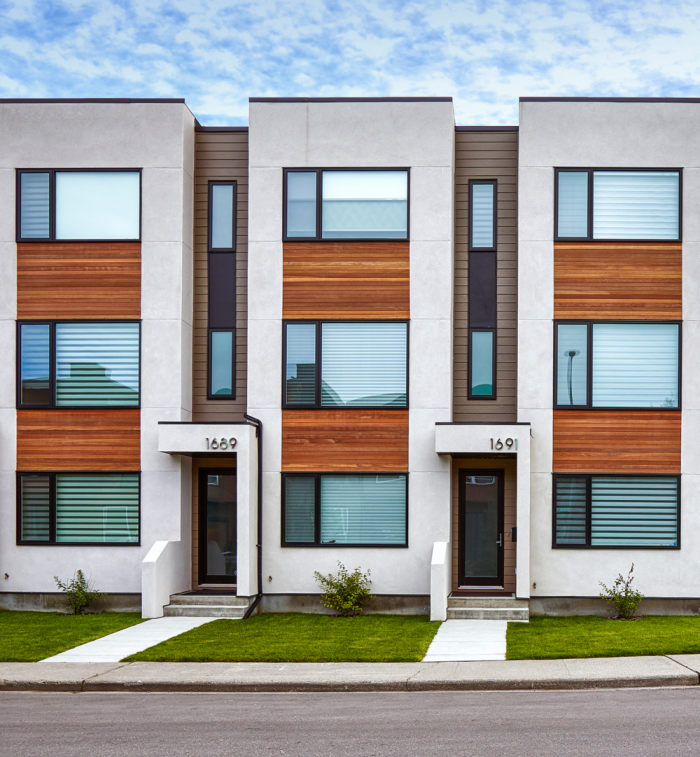 Современные фасады многоэтажных жилых домов