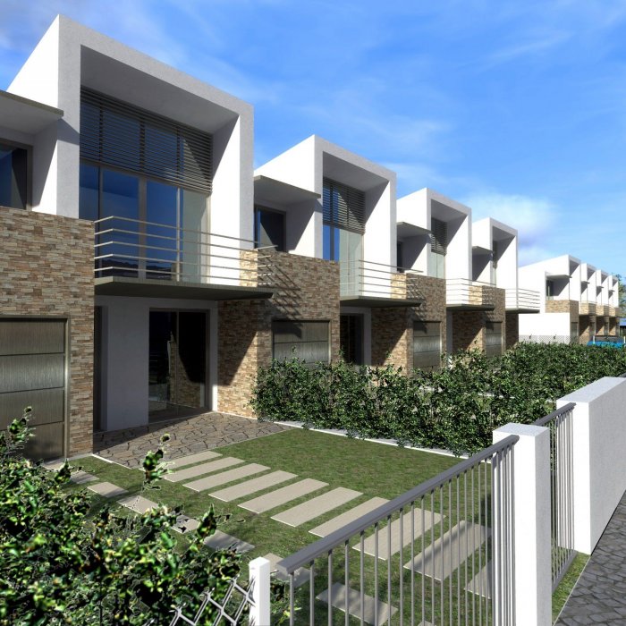 Современный таунхаус проект