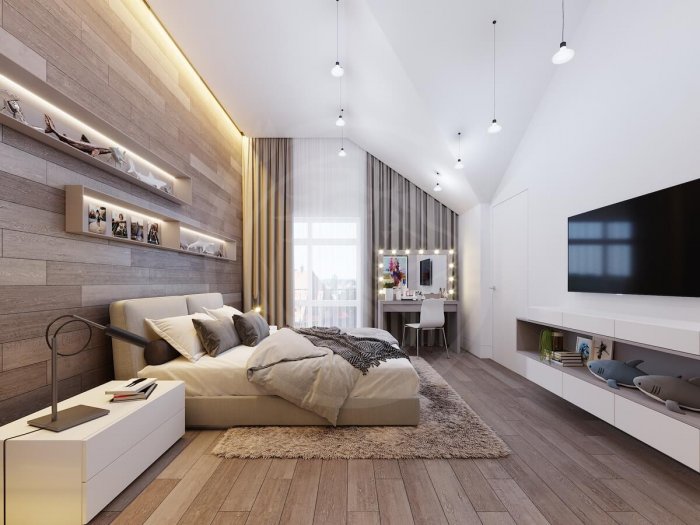 Современный интерьер таунхауса