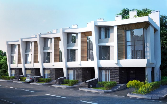 Блокированные жилые дома