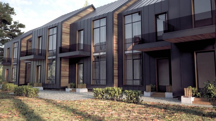 Таунхаусы современные