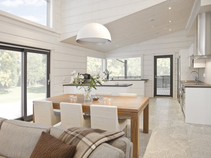 Интерьеры одноэтажных домов