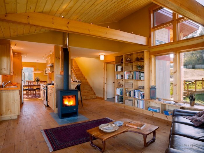 Финский дом интерьер