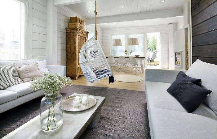 Финский Скандинавский стиль интерьера