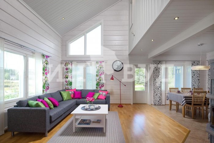 Финский дом интерьер одноэтажник