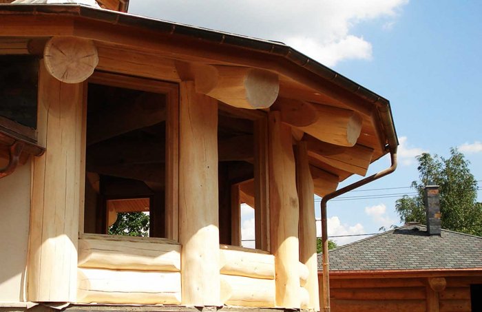 Post and Beam канадская рубка