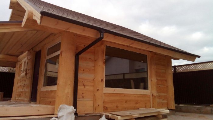 Каркасно Бревенчатые бани