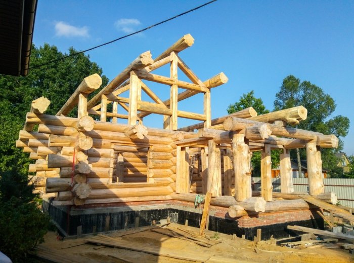Post and Beam канадская рубка