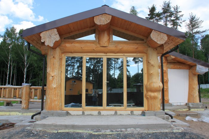 Беседка пост энд Бим