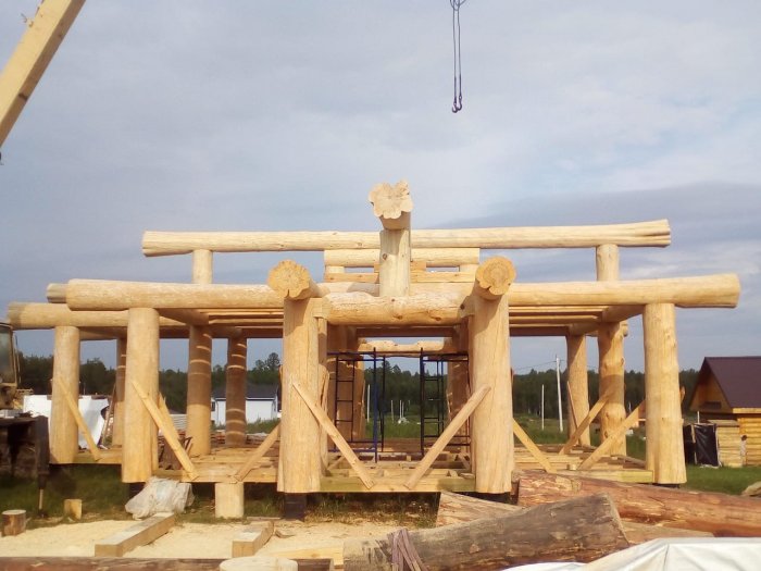 Пост энд Бим каркасный