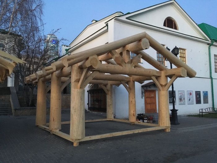 Выставка беседок