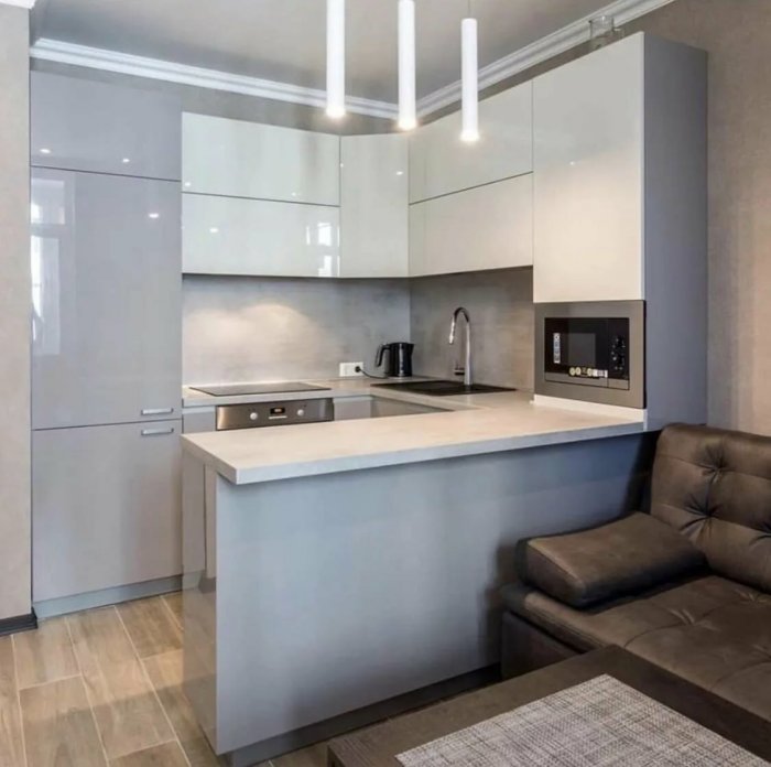 Кухня-гостиная 16 кв.м