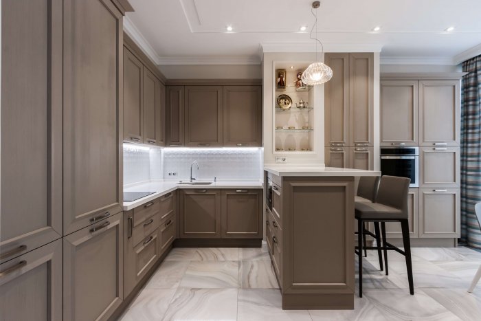 Кухня Неоклассика капучино