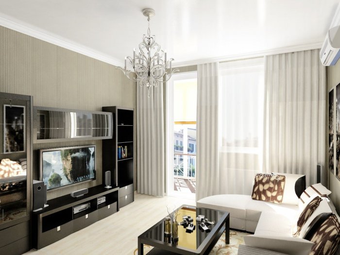 Обставить зал в квартире