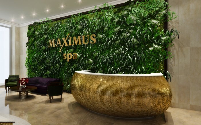 Искусственная трава в интерьере офиса