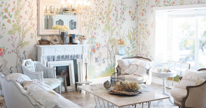 Сюжетные обои в интерьере